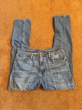Levis 508 Jeans Mens 32x32 Blue Indigo Denim Stretch Dark Wash Casual